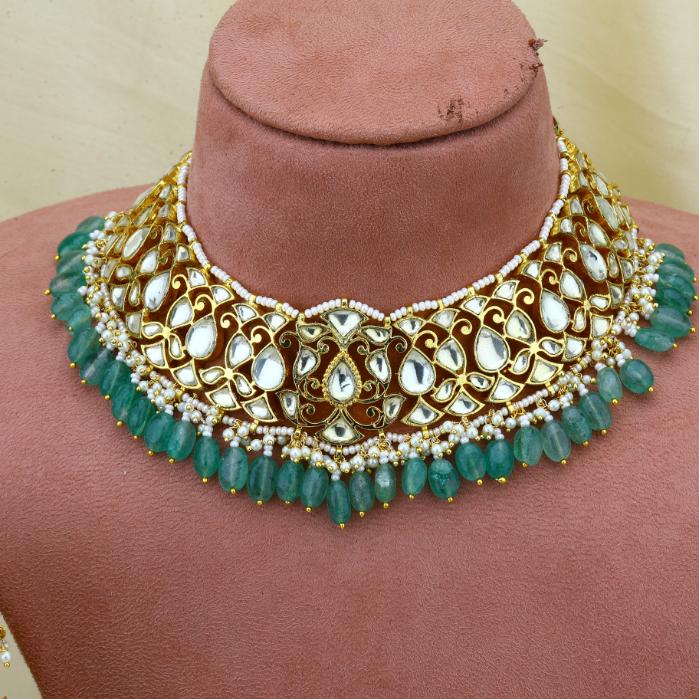 Jadau kundan Chocker Necklace