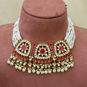 Jadau Kundan chocker necklace