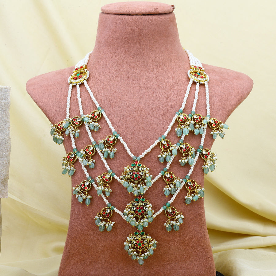 Jadau Kundan Long Necklace