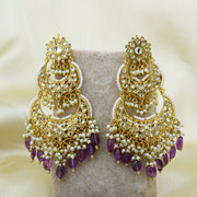 Jadau Kundan earrings