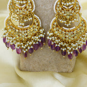 Jadau Kundan earrings