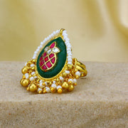 Jadau Kundan ring