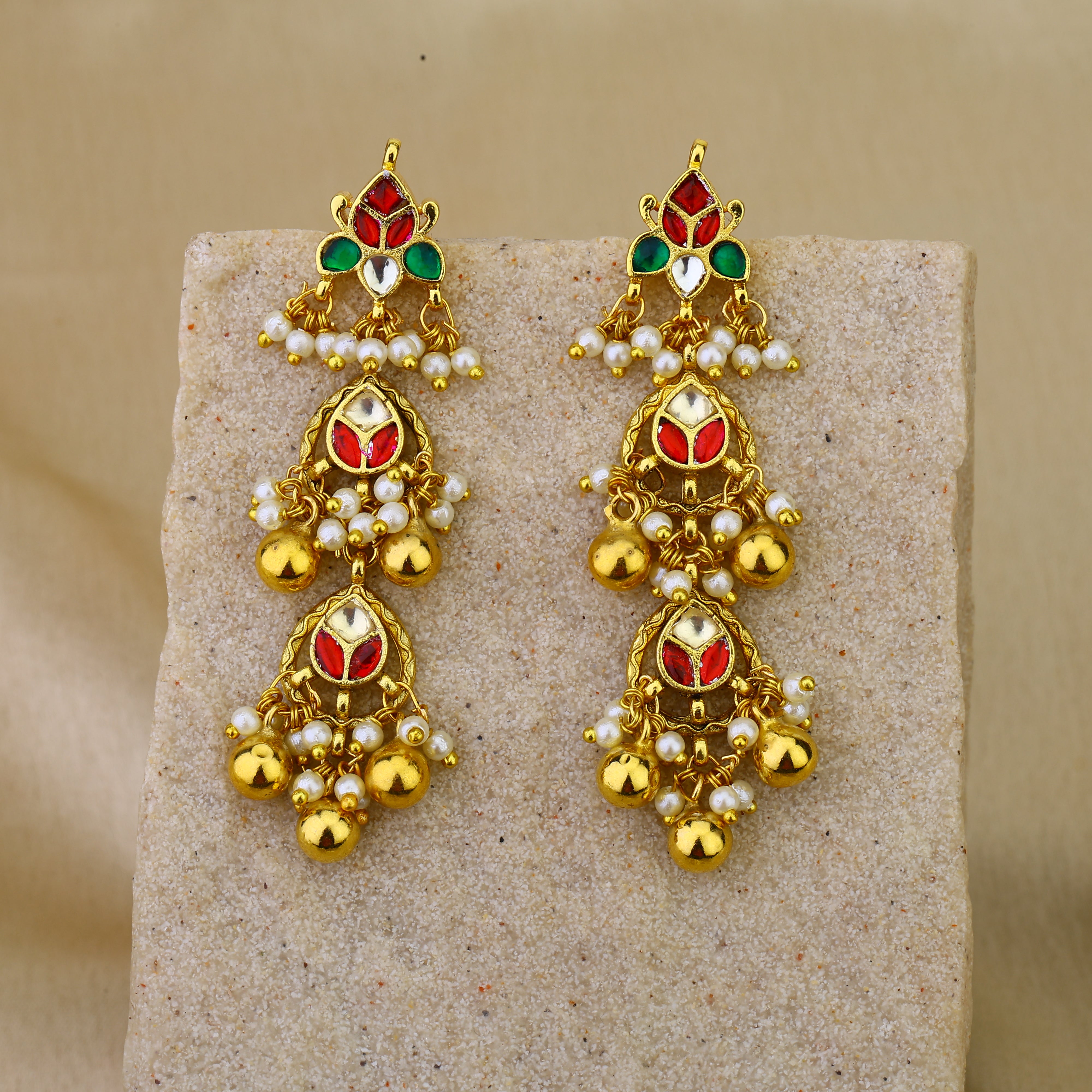 Jadau Kundan Earrings