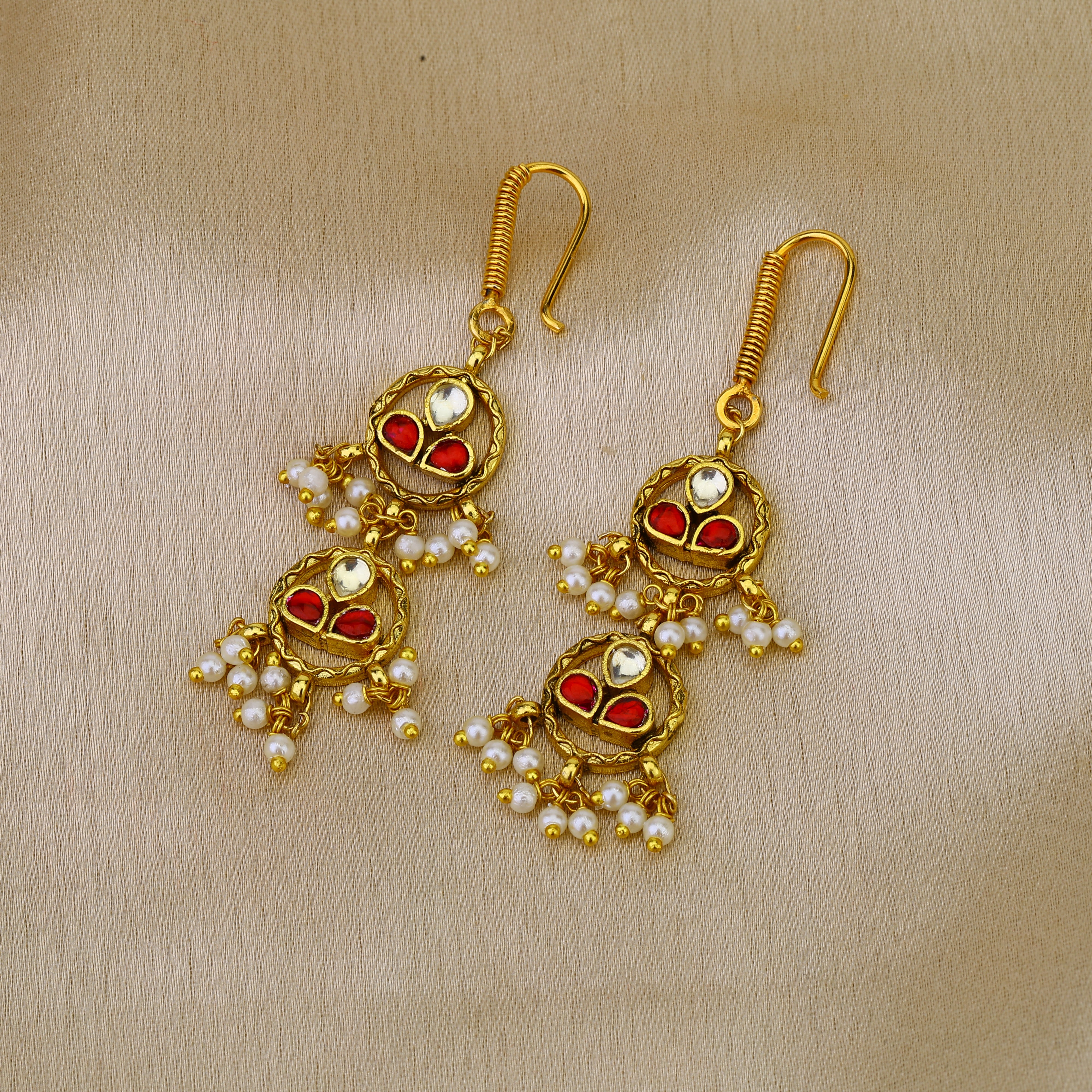 Jadau Kundan Earrings