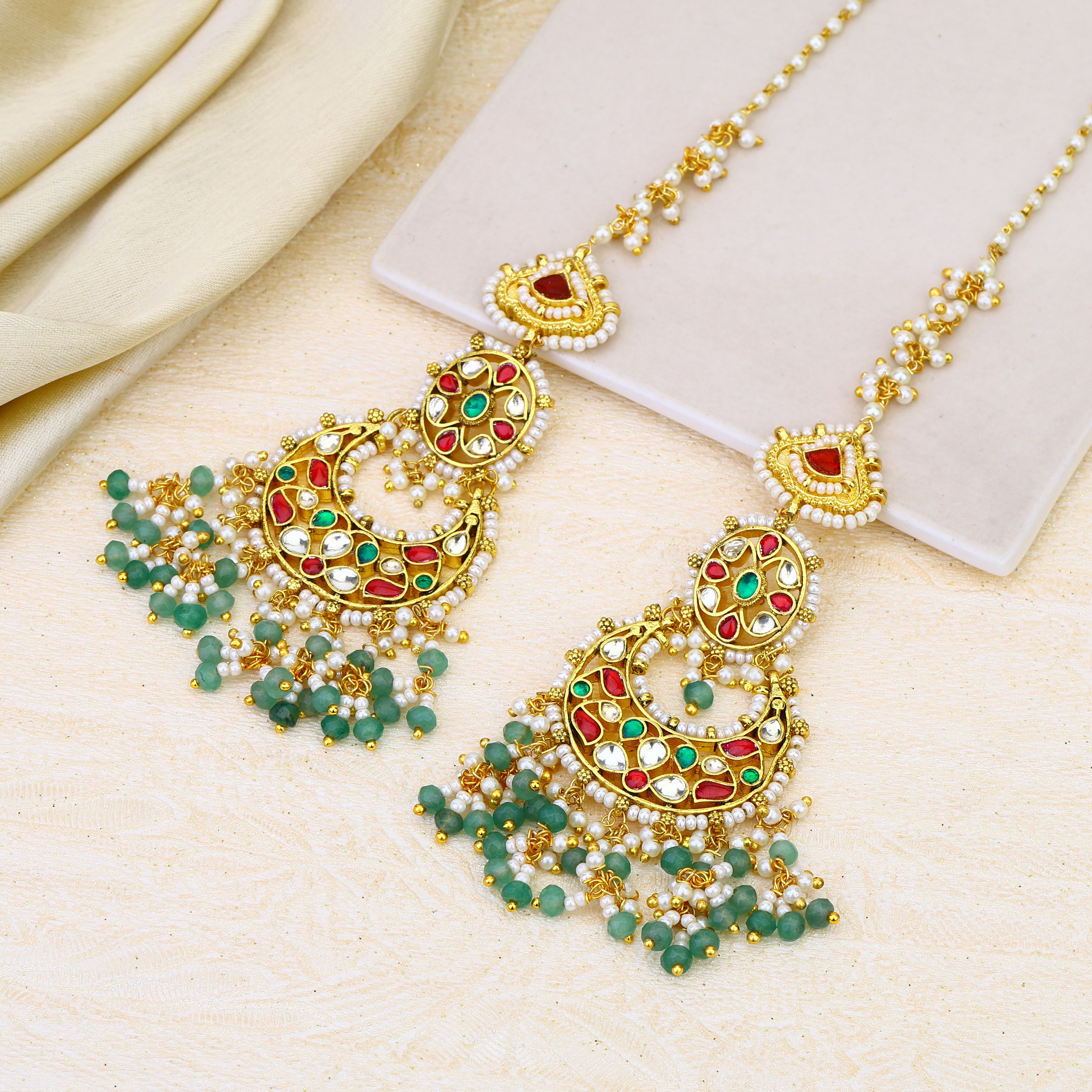 Jadau Kundan Earrings