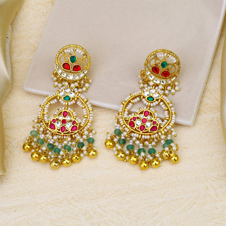 Jadau Kundan Earrings