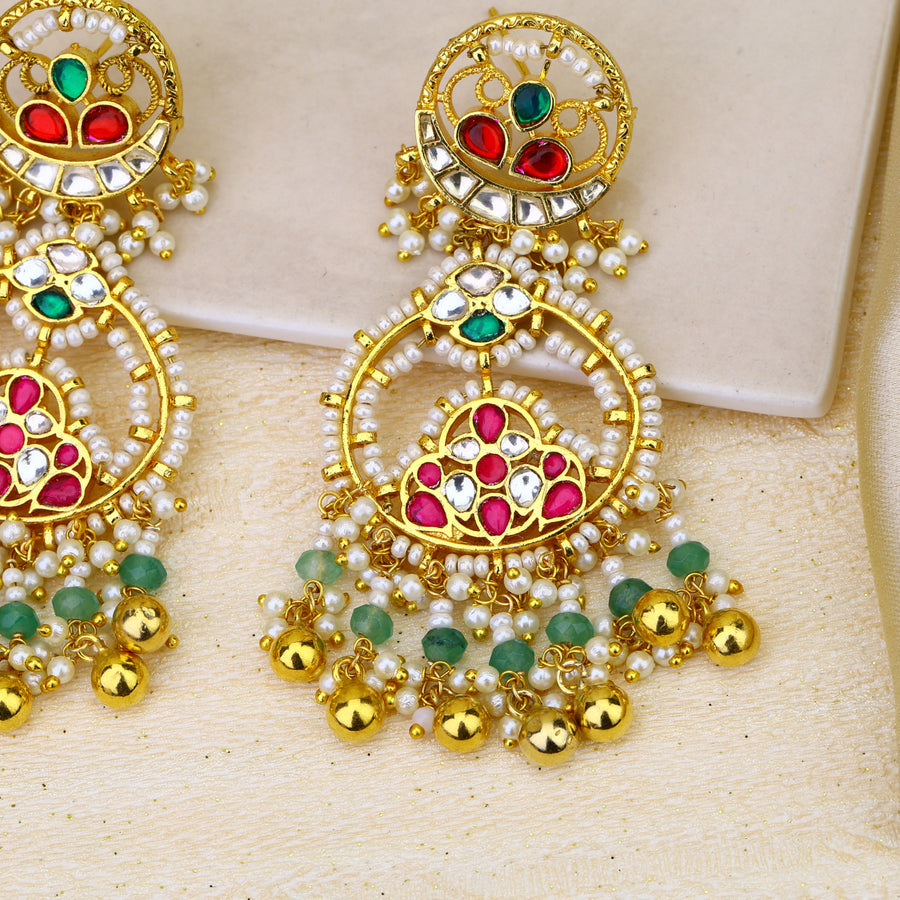 Jadau Kundan Earrings