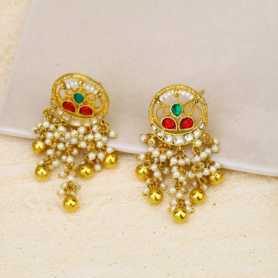 Jadau Kundan Earrings