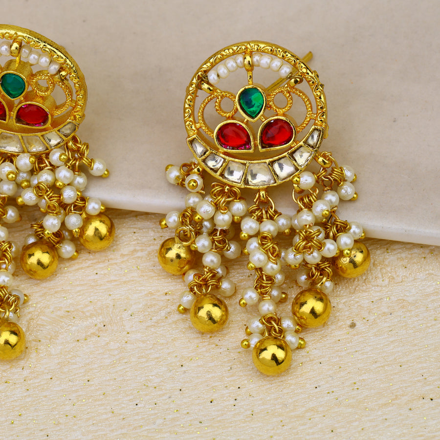 Jadau Kundan Earrings