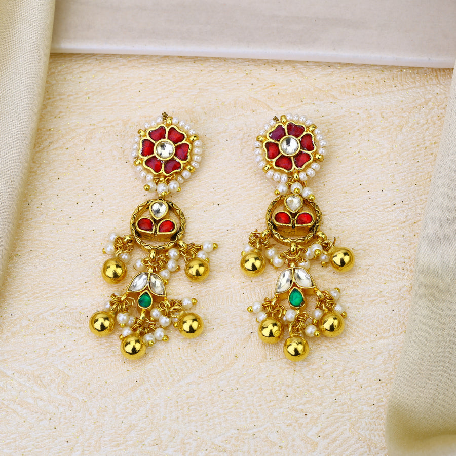 Jadau Kundan Earrings