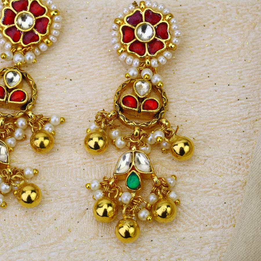 Jadau Kundan Earrings