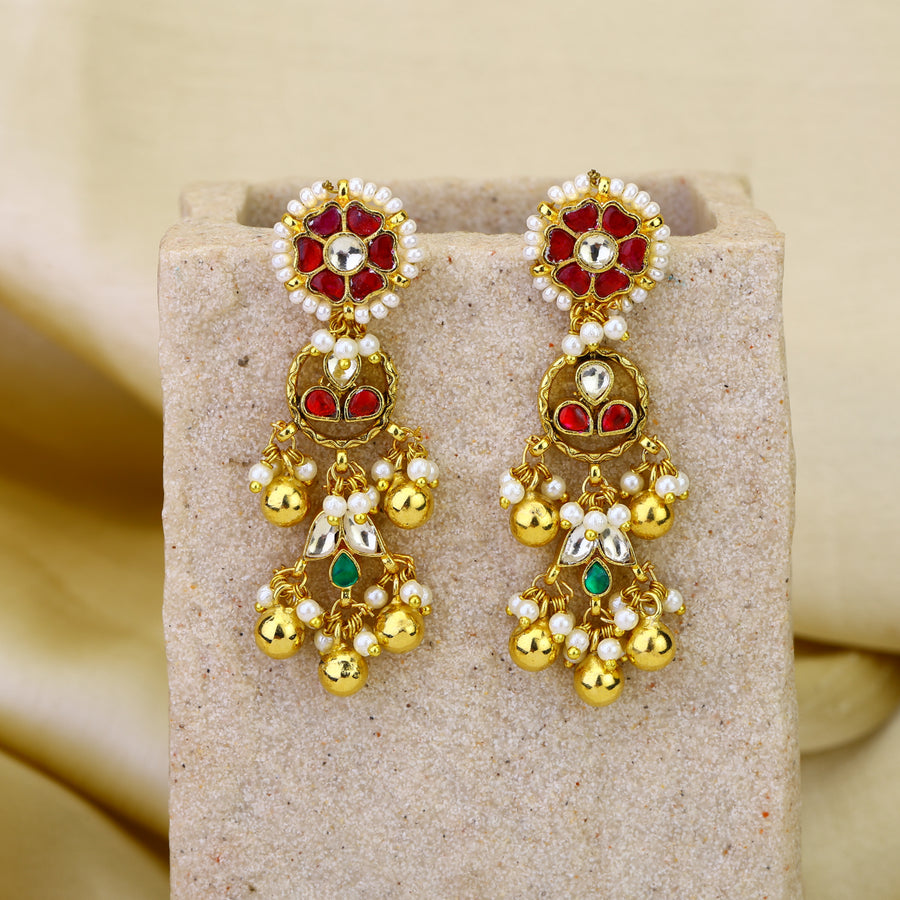 Jadau Kundan Earrings