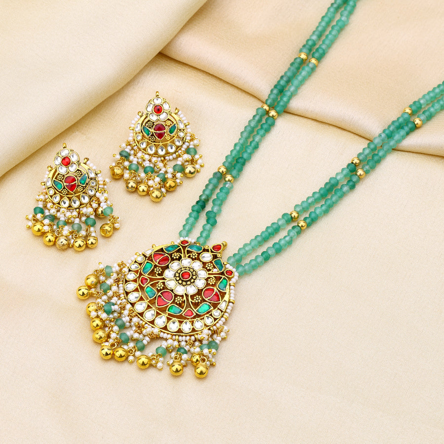 Jadau Kundan Long Necklace