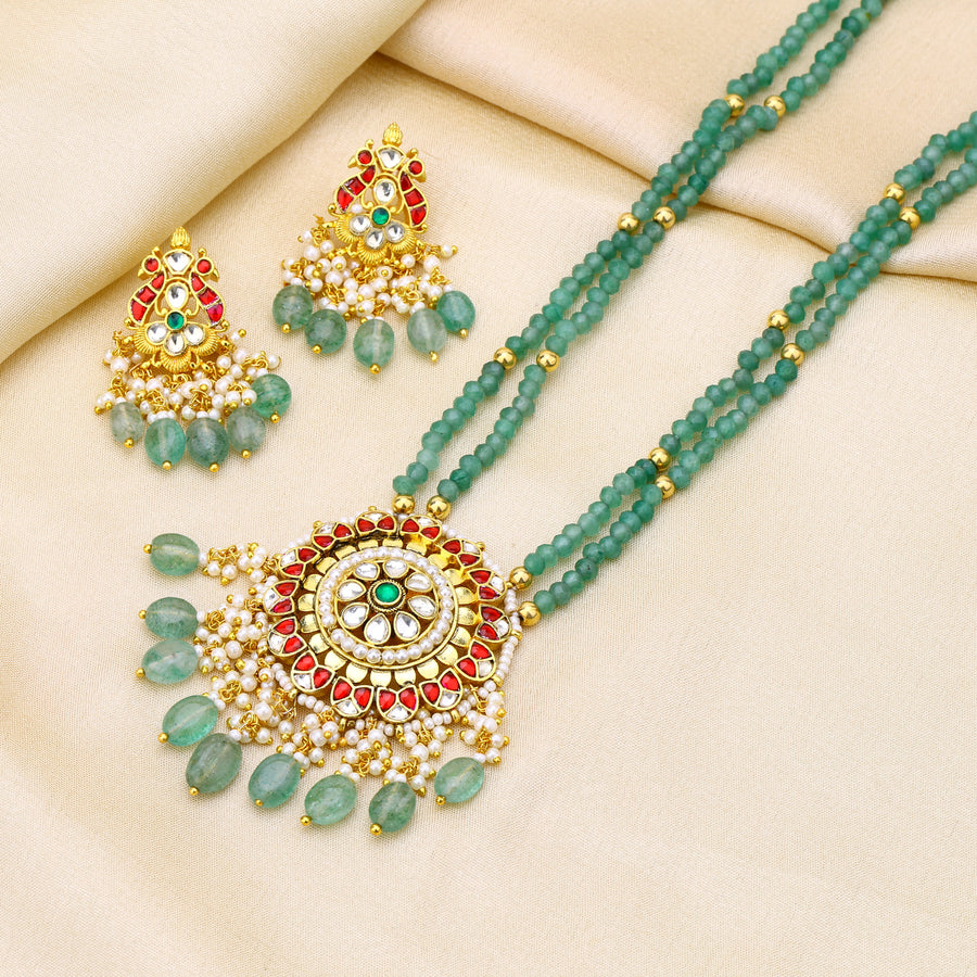 Jadau Kundan Long Necklace