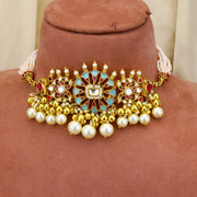 Jadau Kundan choker