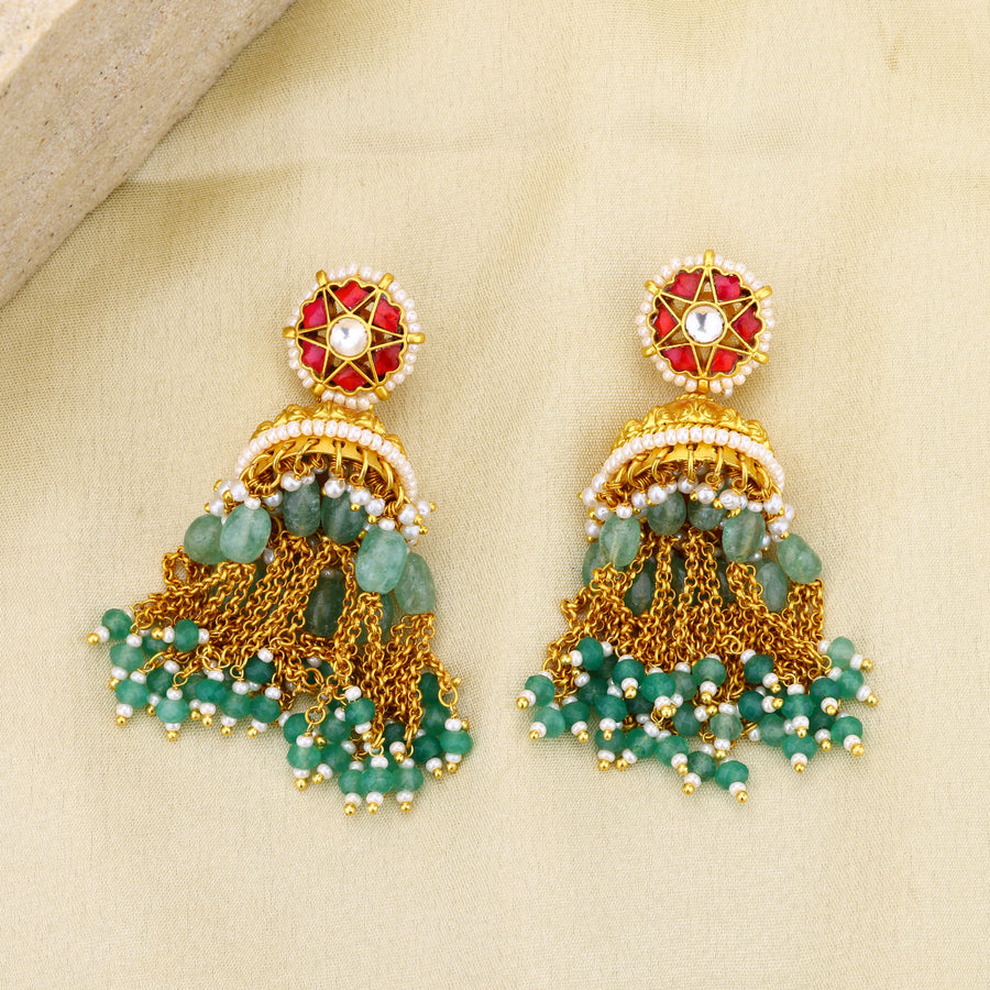 Jadau Kundan earrings