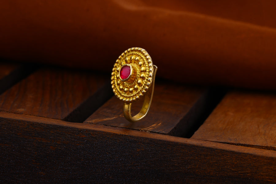 Jadau Kundan Nose Ring