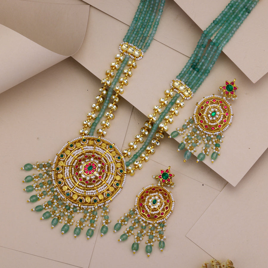 Jadau Kundan Long Necklace