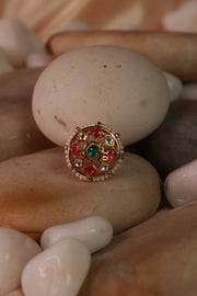 Small Multi Jadau Kundan Ring