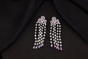 Long Diamond Hirak Earrings